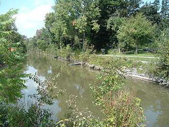 The Old Erie Canal and its towpath within Old Erie Canal State Historic Park.