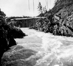 Kitselas Canyon in the 1910s