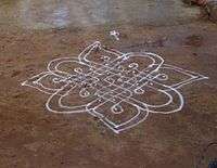 Kolam – a Traditional art form of the Tamil people