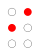 ⠊ (braille pattern dots-24)