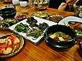 Korean cuisine-Banchan and doenjang jjigae-01.jpg