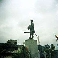 Statue of Sangolli Rayanna at Bangalore