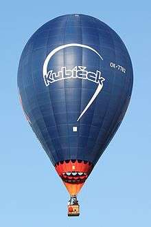 Photograph of a Kubicek balloon