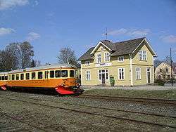 Lönsboda railway station
