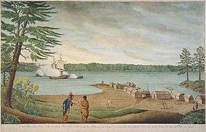 The Outaouaise being captured by the British in 1760 near Pointe au Baril
