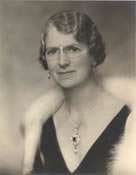 black and white image of Lady MacRobert