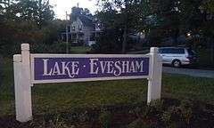 Lake-Evesham Historic District