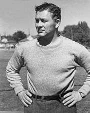 A photo of Curly Lambeau from the waist up