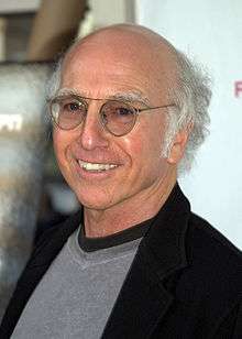 Head-and-shoulders colour photograph of Larry David in 2009.