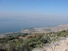 Lake Tiberias.
