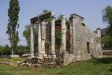 Temple of Bziza next Amioun North Lebannon