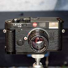 Leica M6 with optional grip