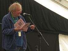 Les Barker at the 2010 Ely Festival