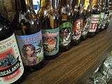 Lineup of some of Costa Rica craft beers in mid 2015
