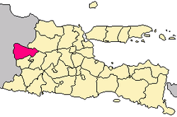 Ngawi Regency map