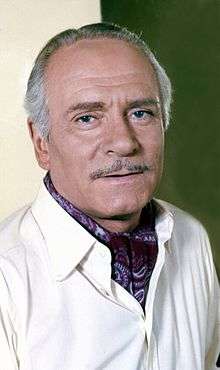Photo of Laurence Olivier in 1973.