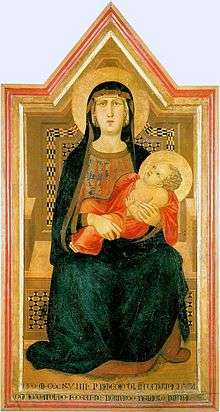 Lorenzettis' Madonna and Child.