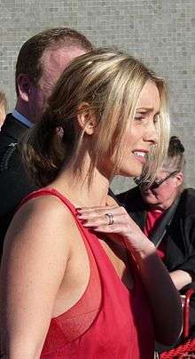 Colour photograph of Louise Redknapp in 2009