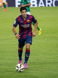 A man named Luis Suarez, become the first player to score a hat-trick in the competition.