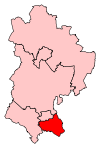 A small constituency, located in the southwest of the county.