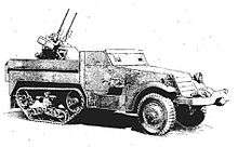 A sketch of the side view of the M13 MGMC.