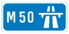 M50 motorway shield}}