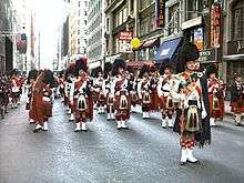 Pipe Band at Tartan Day Parade, N.Y.C.
