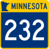 Trunk Highway 232 marker