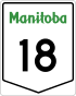 Manitoba Highway 18 shield