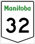 Manitoba Highway 32 shield