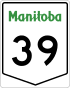 Manitoba Highway 39 shield