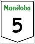 Manitoba Highway 5 shield