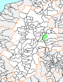 Map of Mochizuki, Nagano