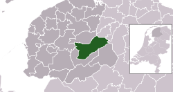 Location of Opsterland
