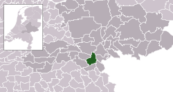 Location of Nijmegen