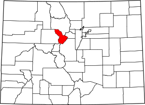 State map highlighting Summit County
