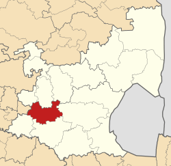 Location in Mpumalanga