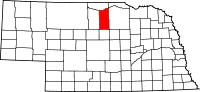 State map highlighting Rock County