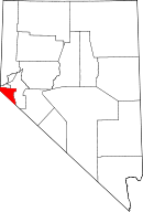 State map highlighting Douglas County