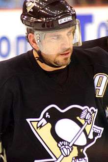 Mark Recchi, alternate captain of the Pittsburgh Penguins, in 2006