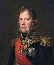 Marshal Ney in French uniform with decorations