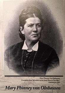 Mary Phinney, Civil War nurse.