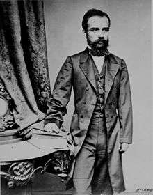 Portrait of Matías Romero, standing.