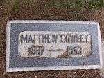 Headstone of Matthew Cowley