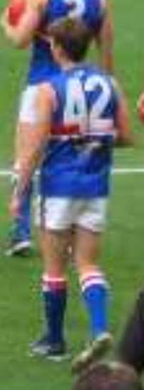 Boyd before a game against Collingwood in April 2004