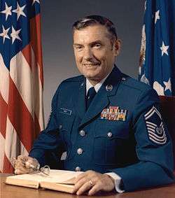Chief Master Sergeant of the Air Force James M. McCoy