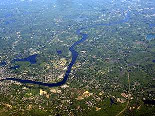 The Merrimack River in Haverhill, Massachusetts and Newburyport, Massachusetts