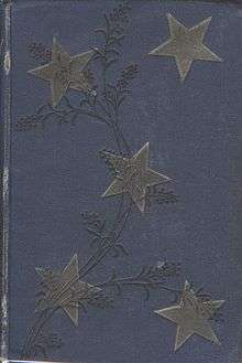  First edition cover for "The Merry Men and Other Tales and Fables" printed by Chatto and Windus 1887.