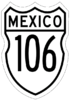 Federal Highway 106 shield