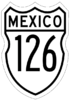 Federal Highway 126 shield